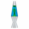 14.5" LAVA LAMP - YELLOW/BLUE/SILVER