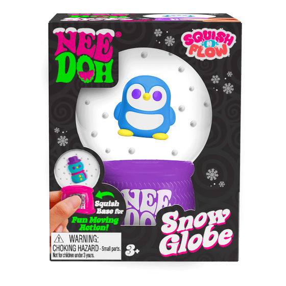 NeeDoh Squish N Flow Snow Globe v2010